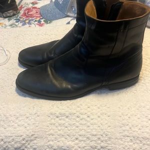 Size 16 dress shoe boot zip
